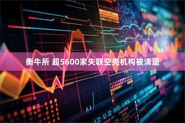 衡牛所 超5600家失联空壳机构被清退