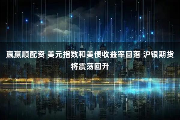 赢赢顺配资 美元指数和美债收益率回落 沪银期货将震荡回升